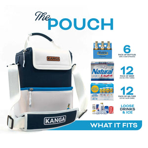 Kanga Coolers Leopard Pouch