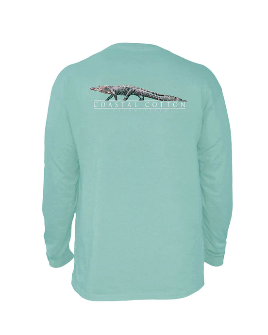 Coastal Cotton Youth Gator LS Tee