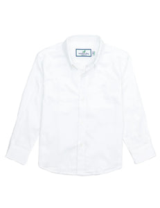 Properly Tied Boys Park Avenue Dress Shirt White