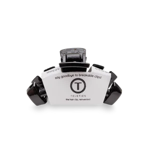 Teleties Classic Tiny Hair Clip in Jet Black