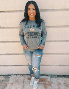 Barstool Sports One Bite Long Sleeve Tee