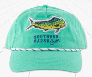 Southern Marsh Ensenada Rope Hat Mahi Mahi Patch