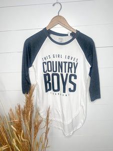 Turnrows Country Boys Raglan