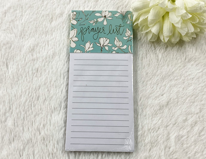 Mary Square Magnetic Notepad Prayer List