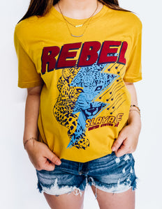 Rebel Leopard Graphic Tee