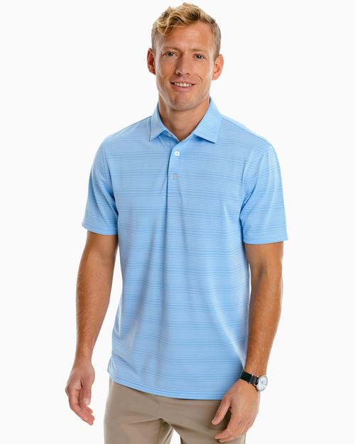 Southern Tide Men's Roster Calero Stripe Performance Polo