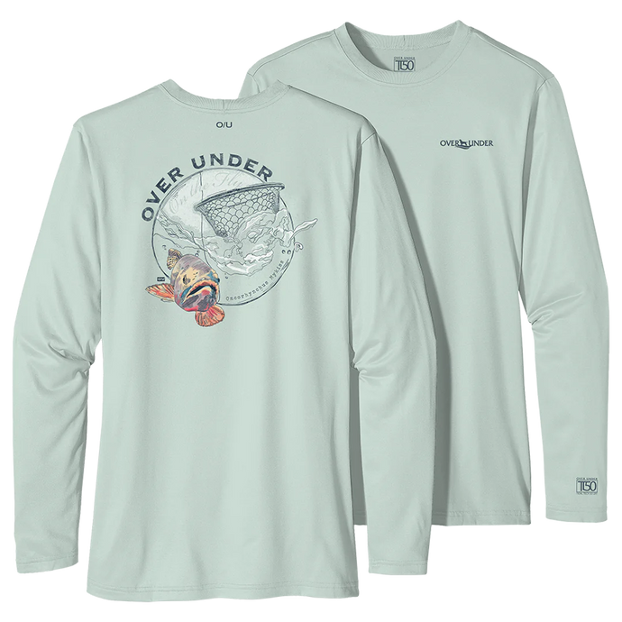 Over Under Tidal Tech Rainbow Trout Long Sleeve