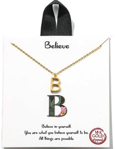 My Initial Necklace