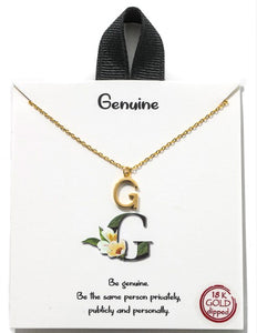 My Initial Necklace