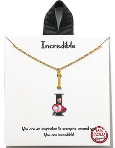 My Initial Necklace