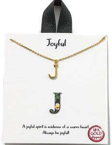 My Initial Necklace