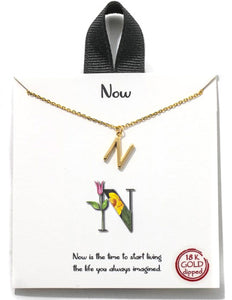 My Initial Necklace