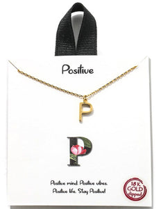 My Initial Necklace