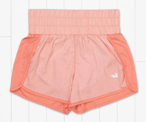 Southern Marsh Youth Lele Performance Short Peach & Camellia