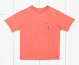 Southern Marsh Youth Heathered Fieldtec Deep Sea SS Tee