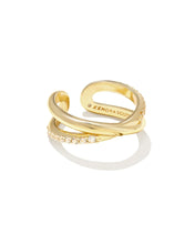 Load image into Gallery viewer, Kendra Scott Annie Infinity Ring Gold