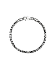 Load image into Gallery viewer, Kendra Scott Men’s Beck Round Box Chain Bracelet Oxidized Sterling Silver