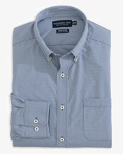Load image into Gallery viewer, Southern Tide Men&#39;s Micro Gingham BRRR Intercoastal Sport Shirt