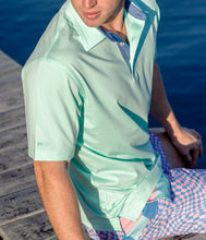 Load image into Gallery viewer, Southern Shirt Co. Men&#39;s Grayton Heather Polo Reef